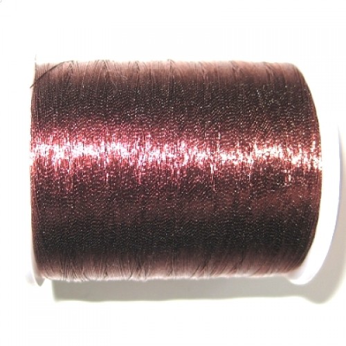 Metallic thread, Brown #MTL-BRO